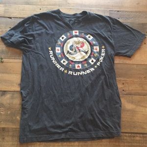 runner poker tee
